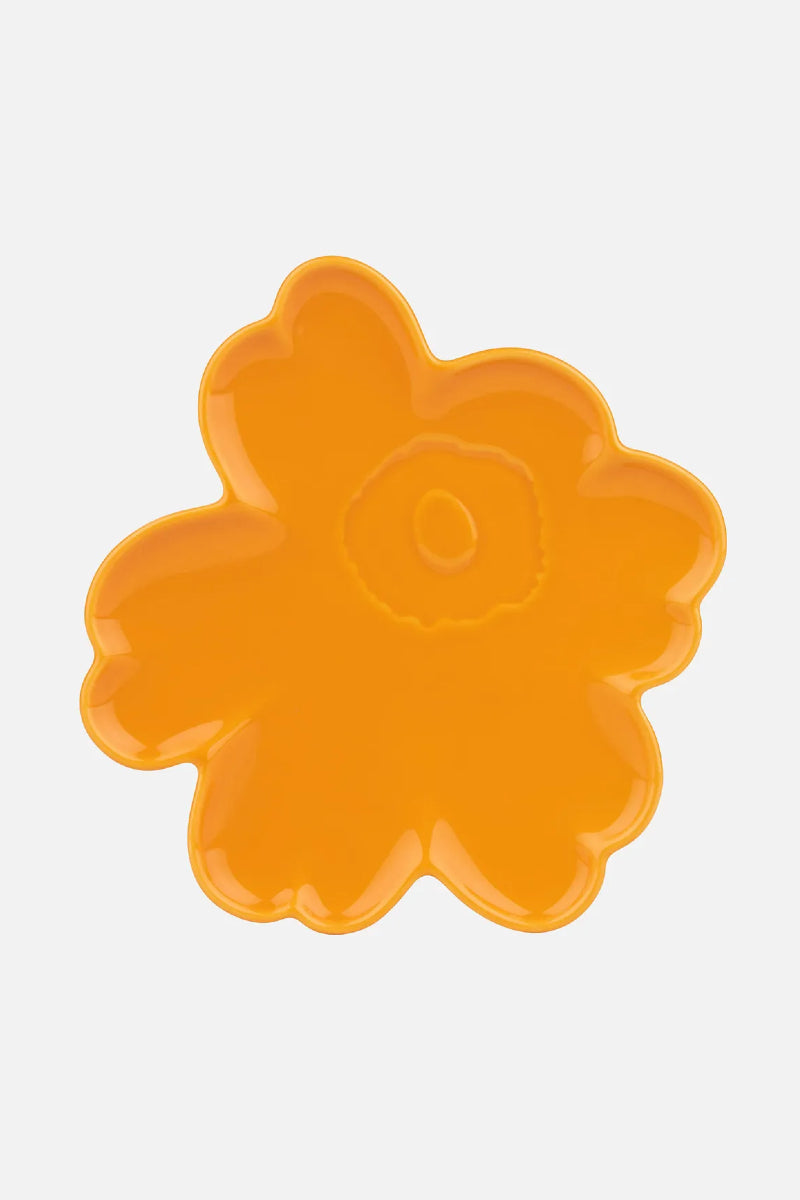 Marimekko Unikko Lautanen 20cm - keltainen