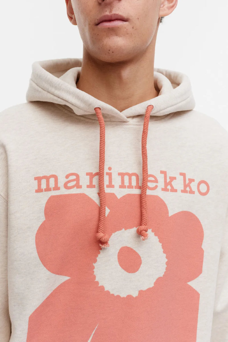 Marimekko Luuppi II Unikko Placement - luonnonvalkoinen / persikka