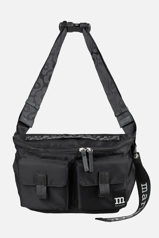 Marimekko Sling bag solid laukku - musta