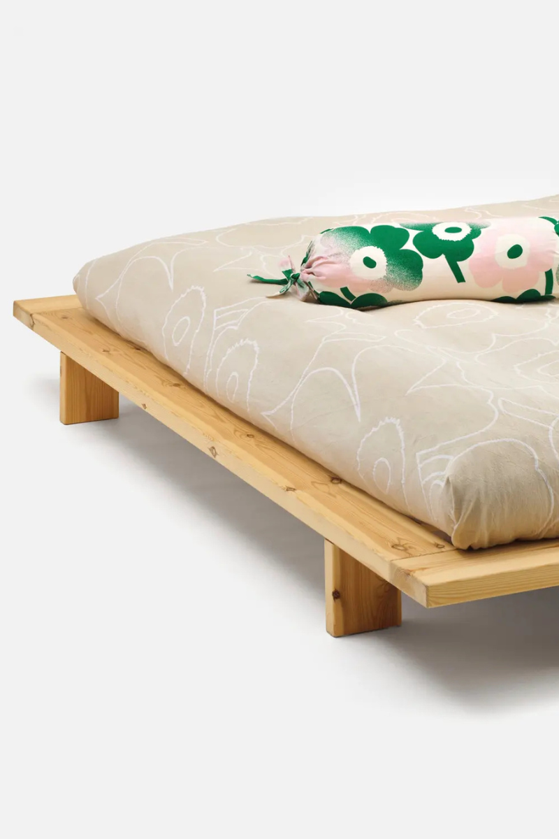 Marimekko Piirto Unikko päiväpeite 260x260cm - beige