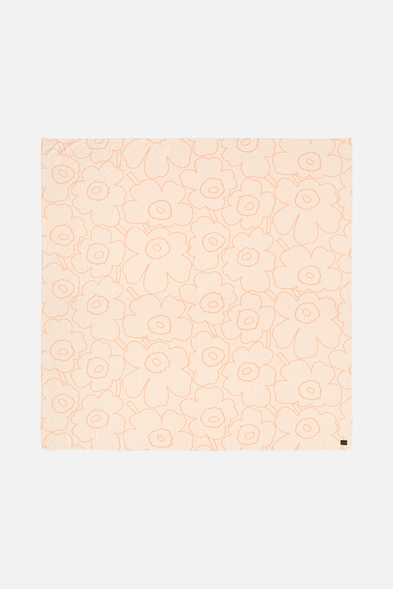 Marimekko Unikko bedspread 260x260cm - beige