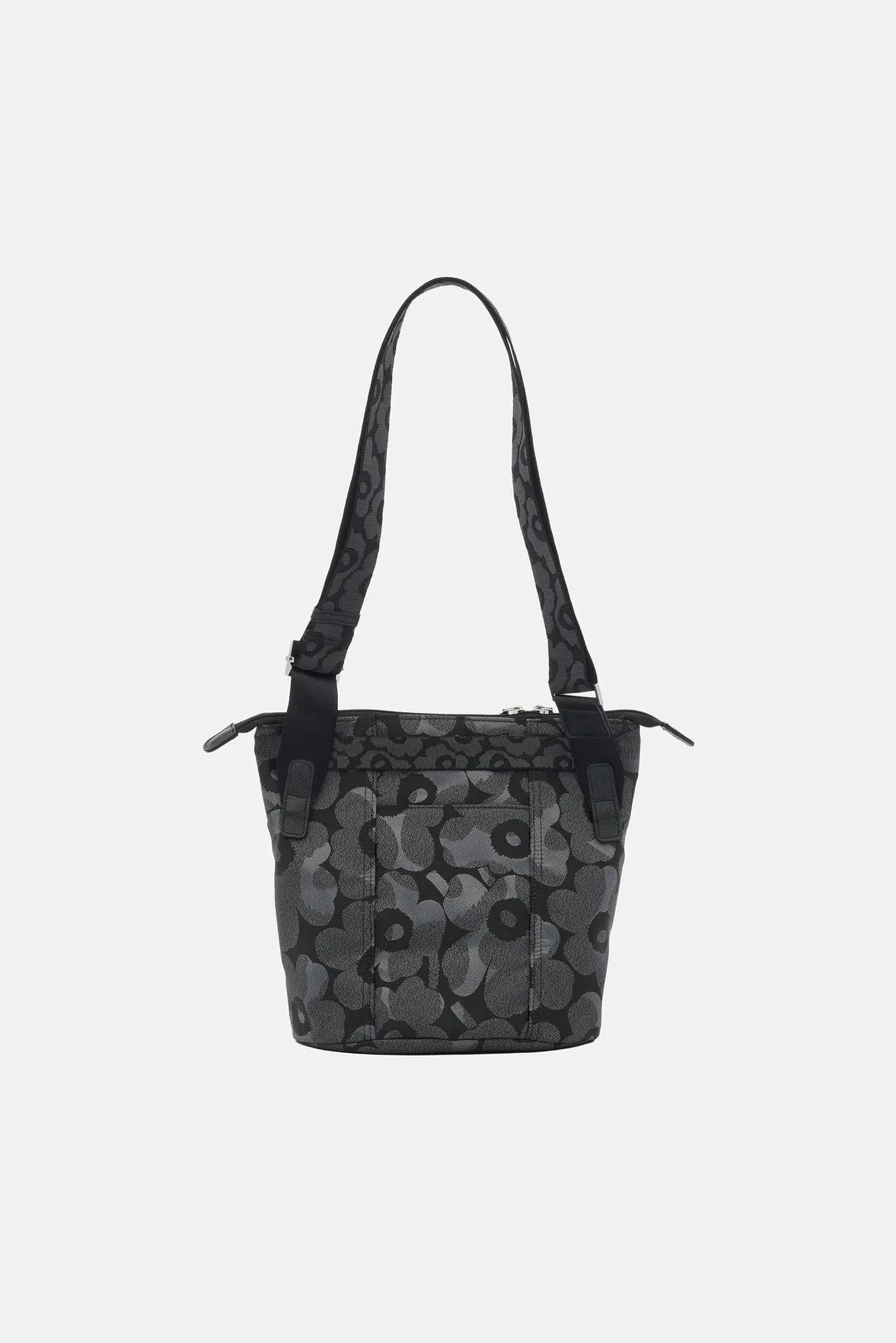 Marimekko Carry All Unikko laukku - harmaa / musta
