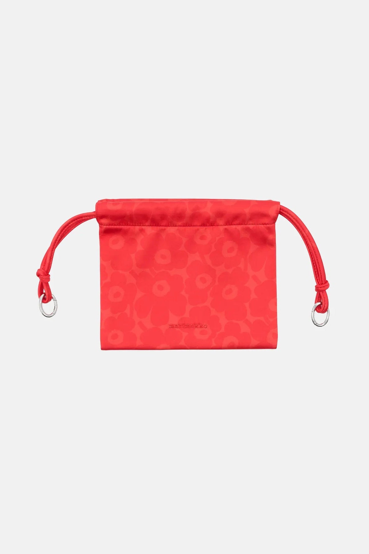 Marimekko Cirra Satin Unikko käsilaukku - punainen