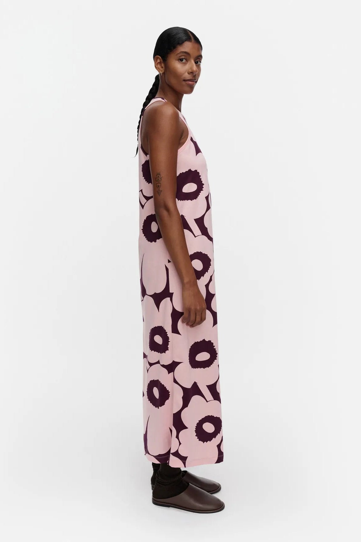 Marimekko Erilainen Unikko mekko - vaaleanpunainen