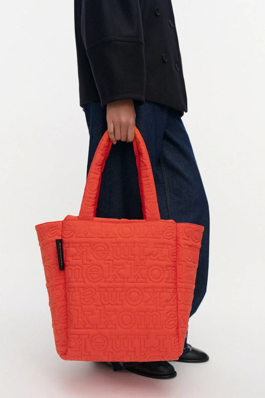 Marimekko Joy Tote M Logo laukku - punainen