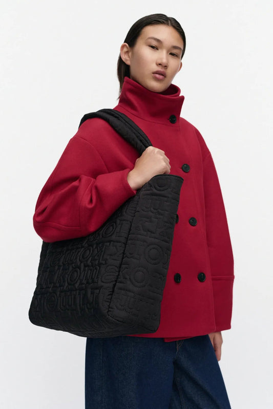 Marimekko Joy Tote M Logo olkalaukku - musta