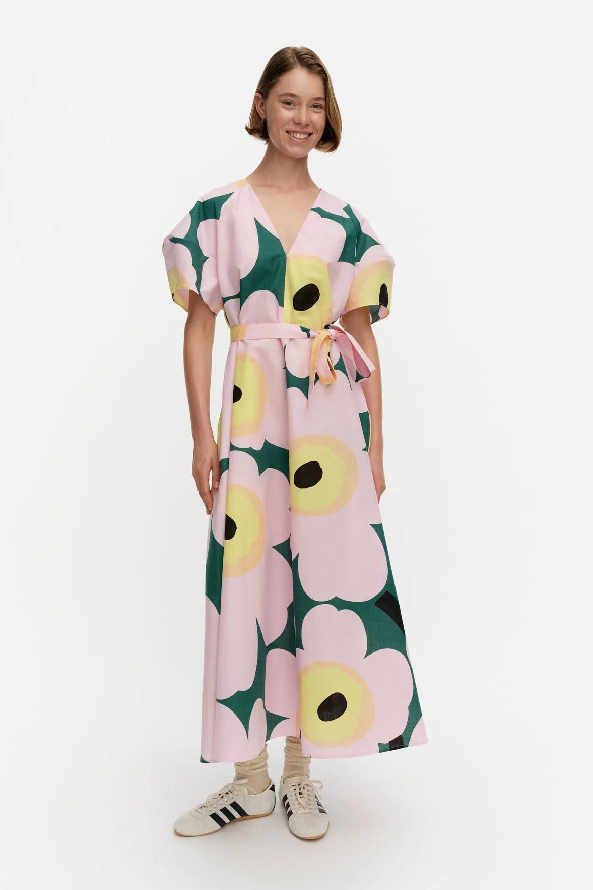 Marimekko Kaffet Unikko mekko - värikäs