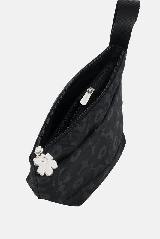 Marimekko Mini Unikko Toisto Kosmetiikkalaukku - musta