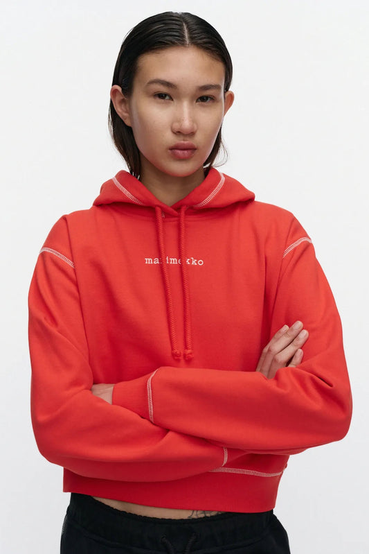 Marimekko Notkelo Logo Placement Kioski huppari - punainen