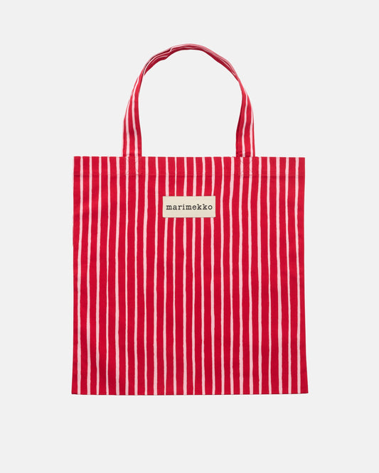 Marimekko Piccolo kassi 43 × 44 cm – vaaleanpunainen / karpalo