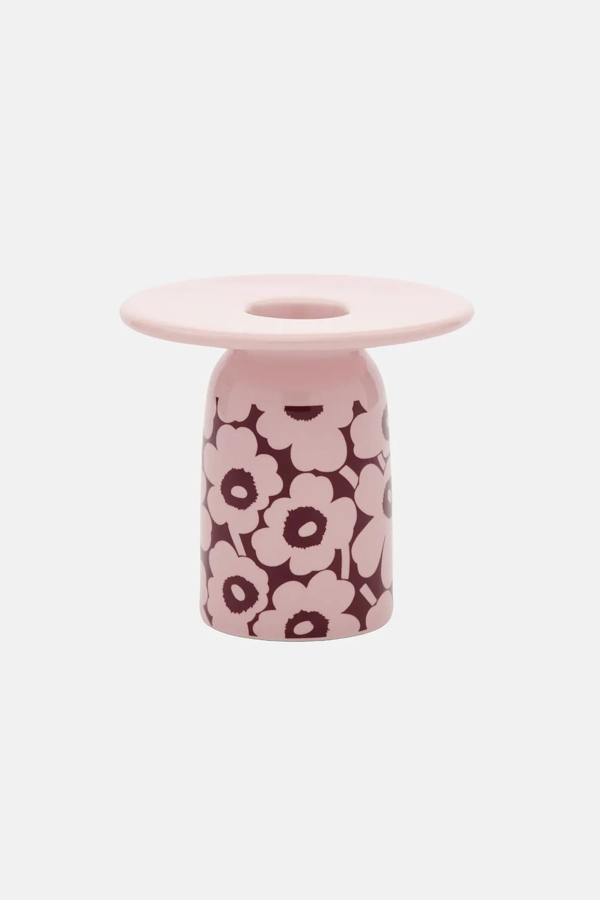 Marimekko Pikkuinen Unikko Kynttilänjalka - vaaleanpunainen