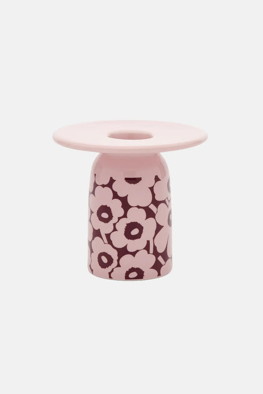 Marimekko Pikkuinen Unikko Kynttilänjalka - vaaleanpunainen
