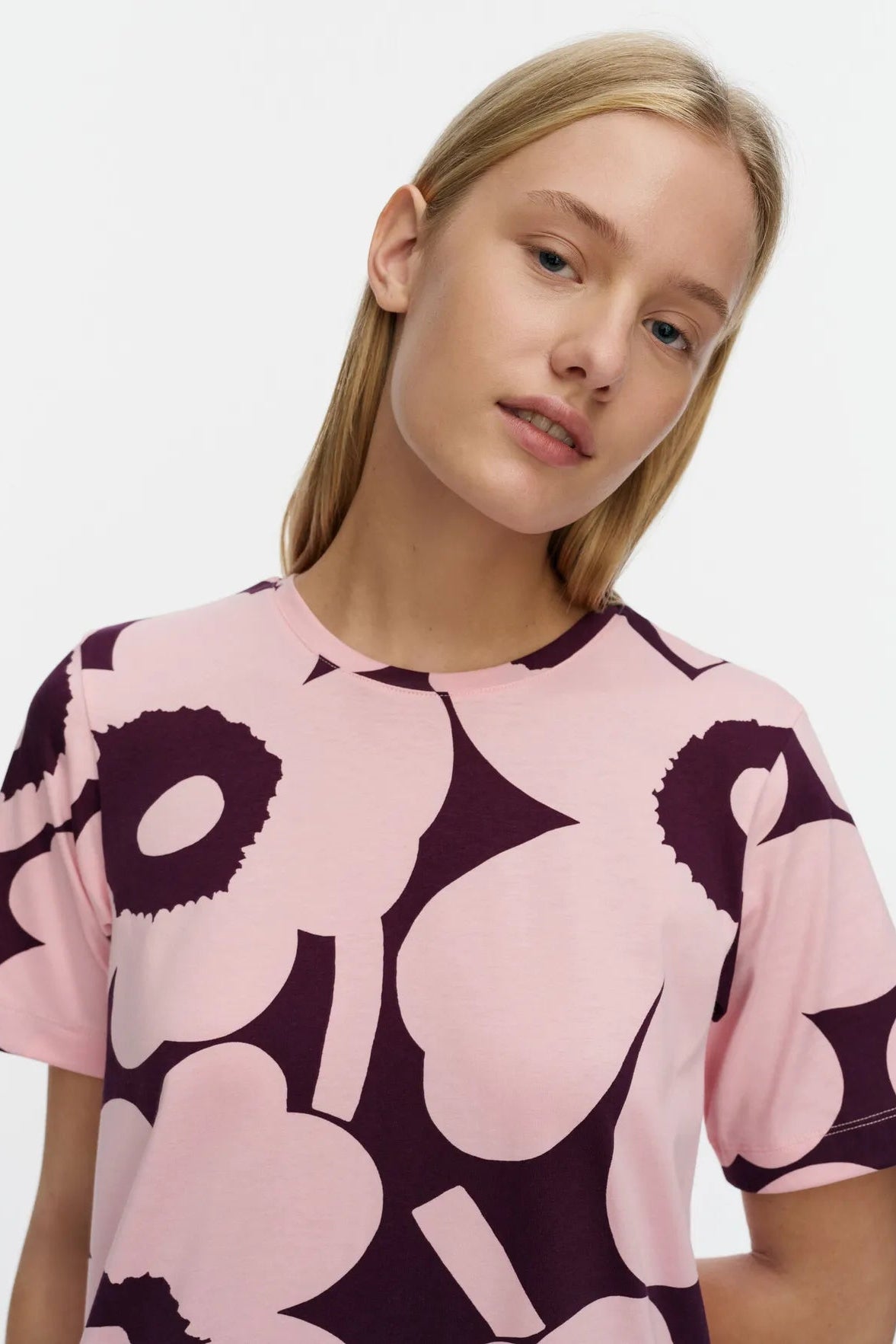 Marimekko Pisteinen Unikko mekko - vaaleanpunainen