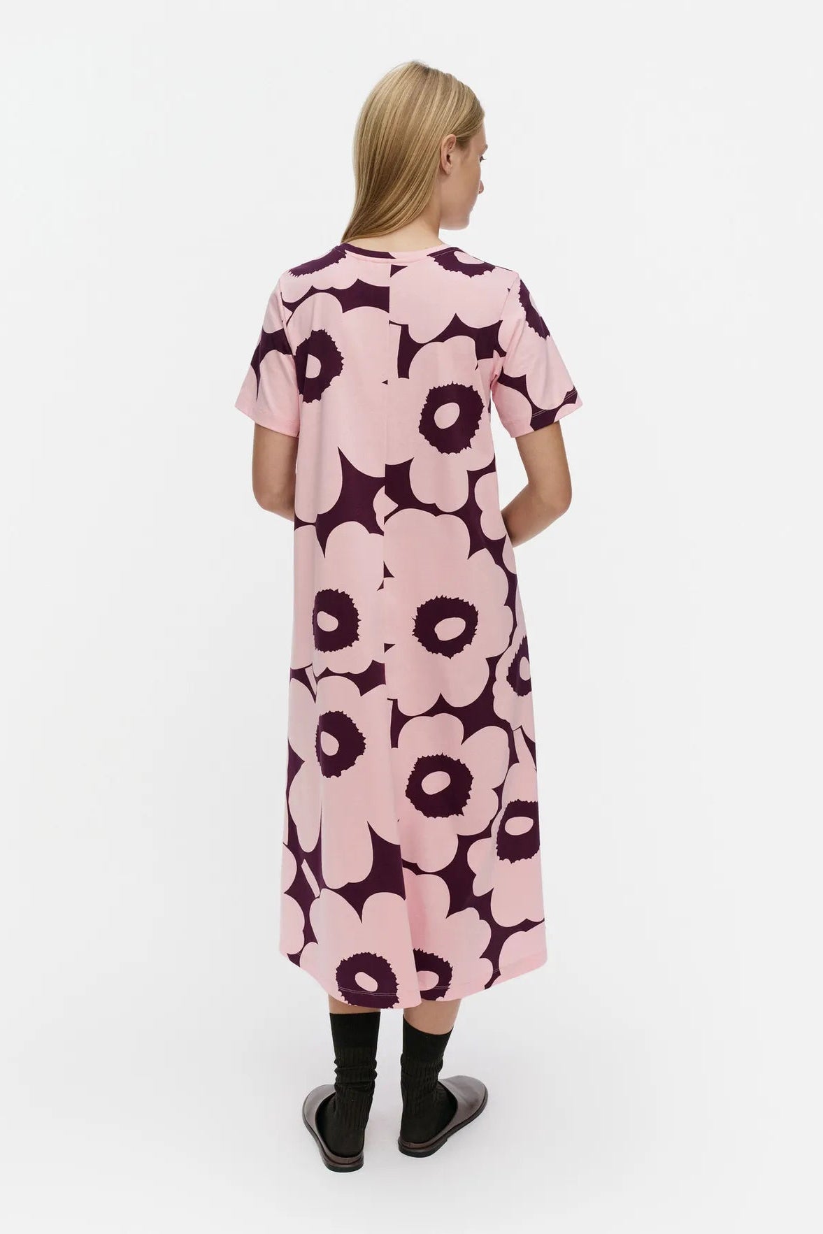 Marimekko Pisteinen Unikko mekko - vaaleanpunainen