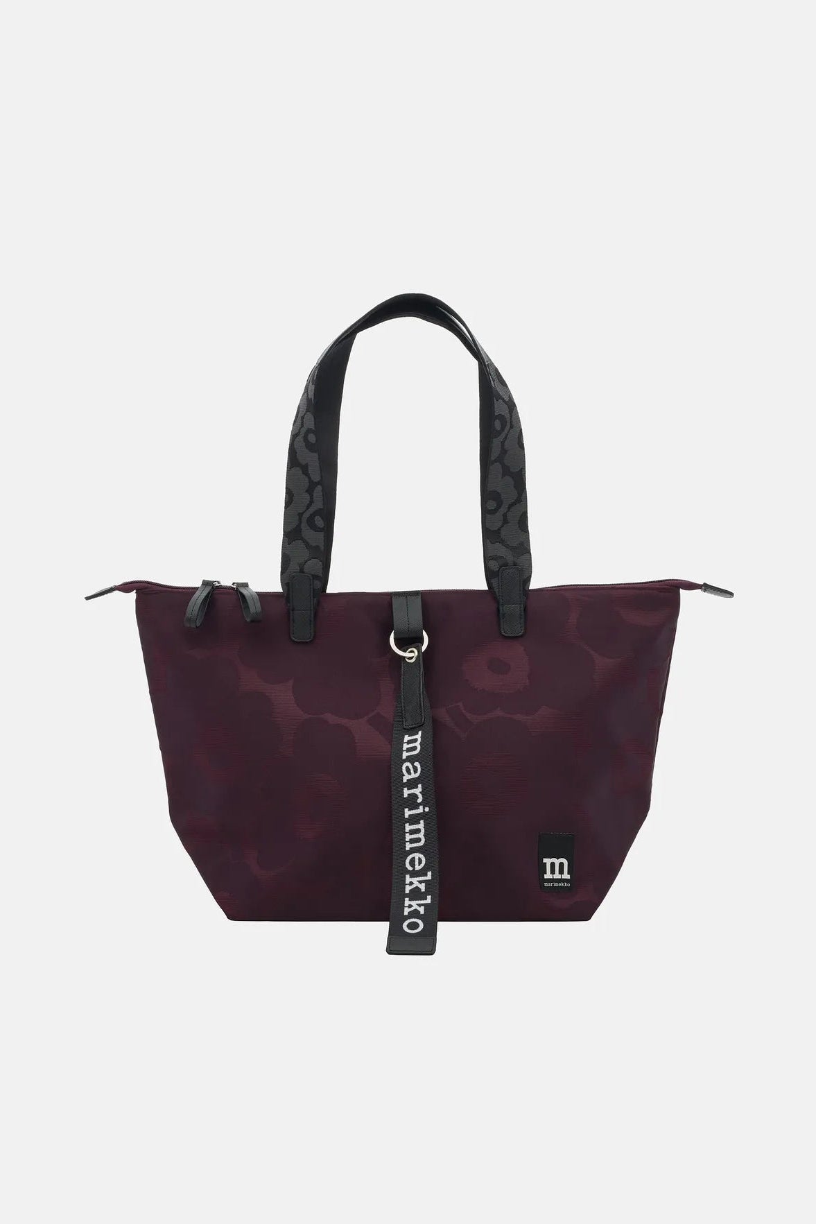Marimekko Tote M Unikko laukku - viininpunainen