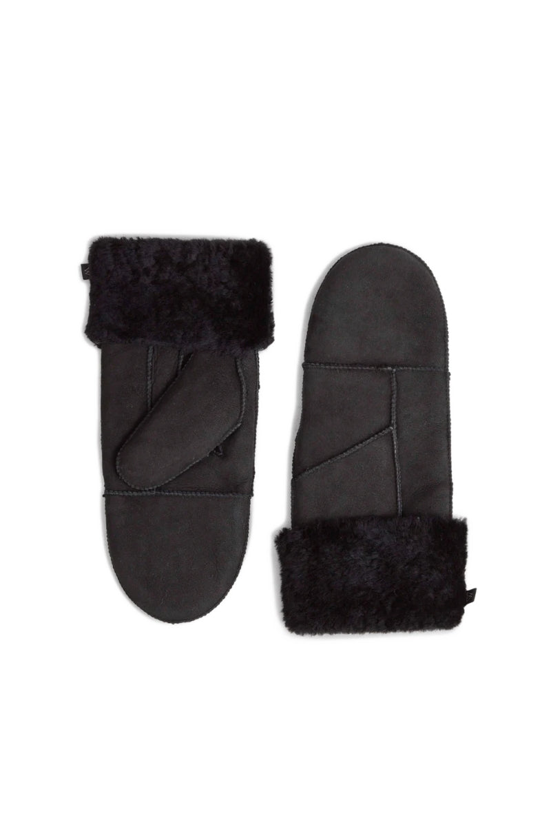 Markberg BellaMBG Sheepskin mitten - black
