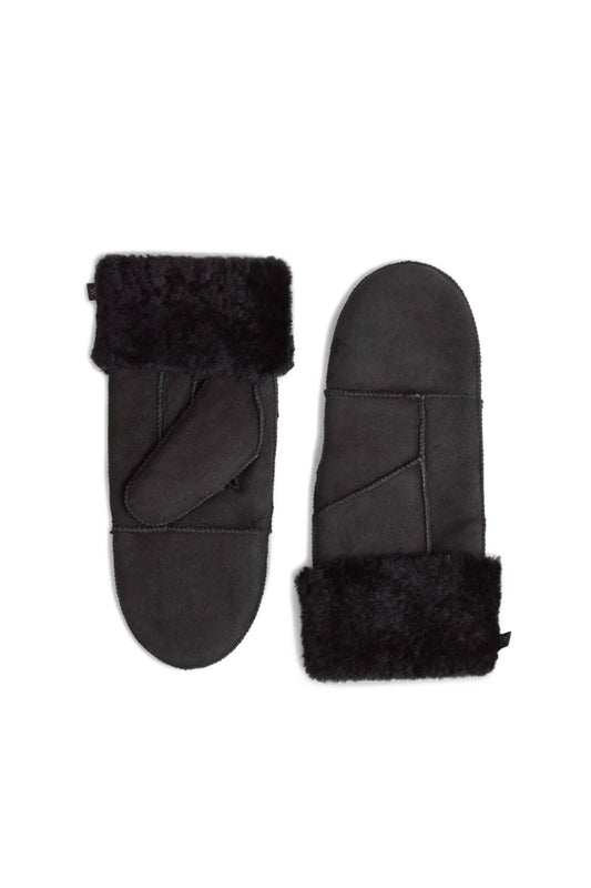 Markberg BellaMBG Sheepskin mitten - black
