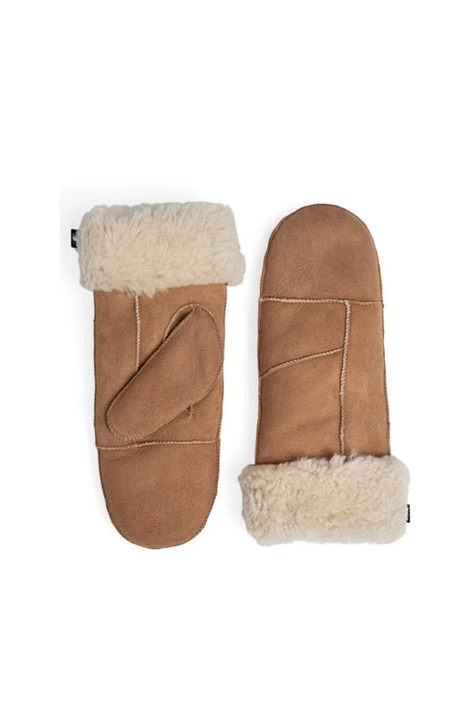 Markberg BellaMBG Sheepskin mitten - caramel