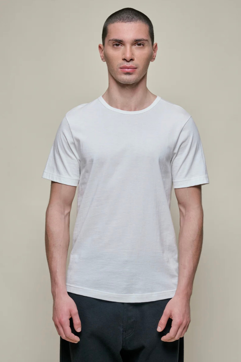 Merz b. Schwanen 1950's Loopwheeled t-shirt - white