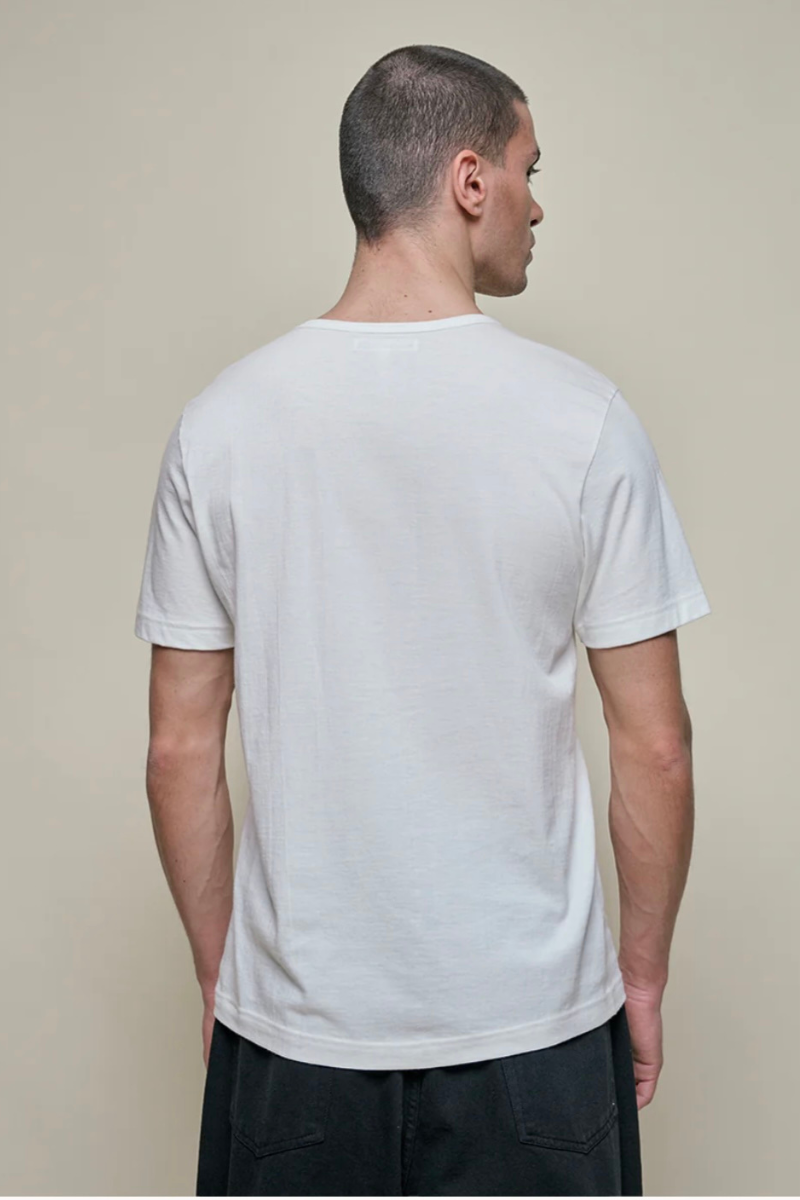 Merz b. Schwanen 1950's Loopwheeled t-shirt - white