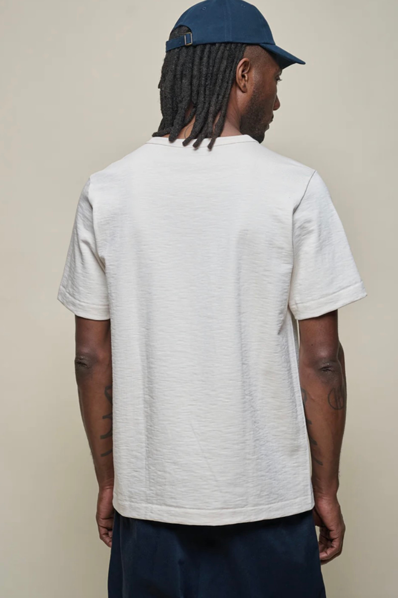 Merz b. Schwanen 2S14 Loopwheeled t-shirt - nature