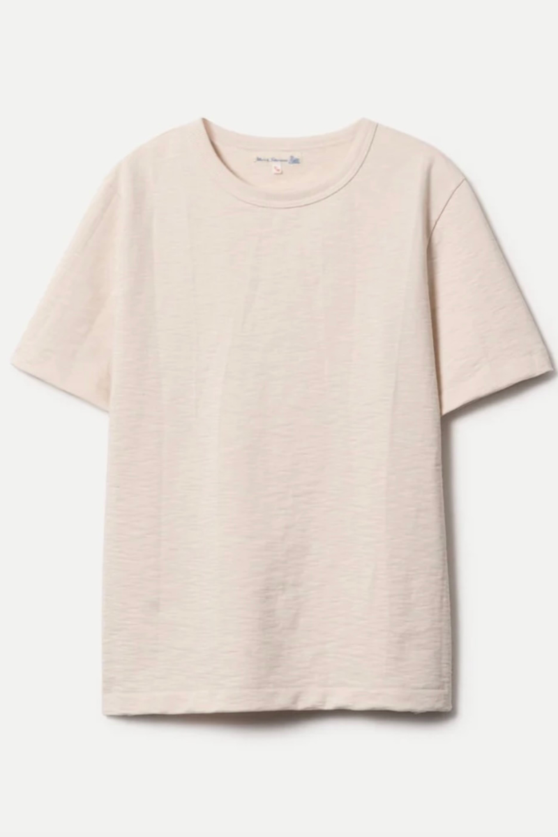 Merz b. Schwanen 2S14 Loopwheeled t-shirt - nature