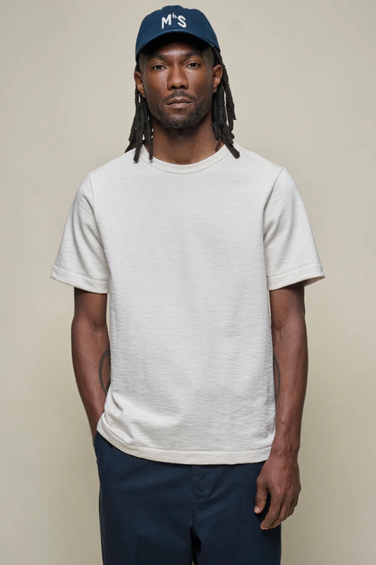 Merz b. Schwanen 2S14 Loopwheeled t-shirt - nature