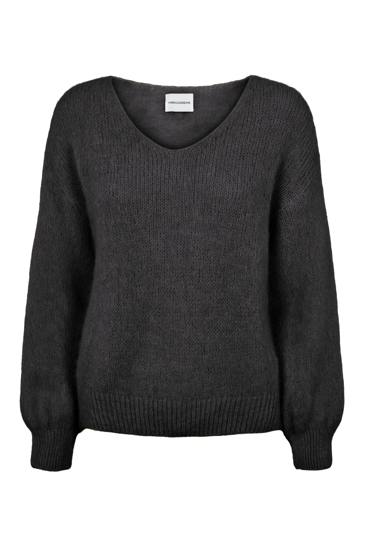 Americandreams Milana LS Alpaca Pullover - black