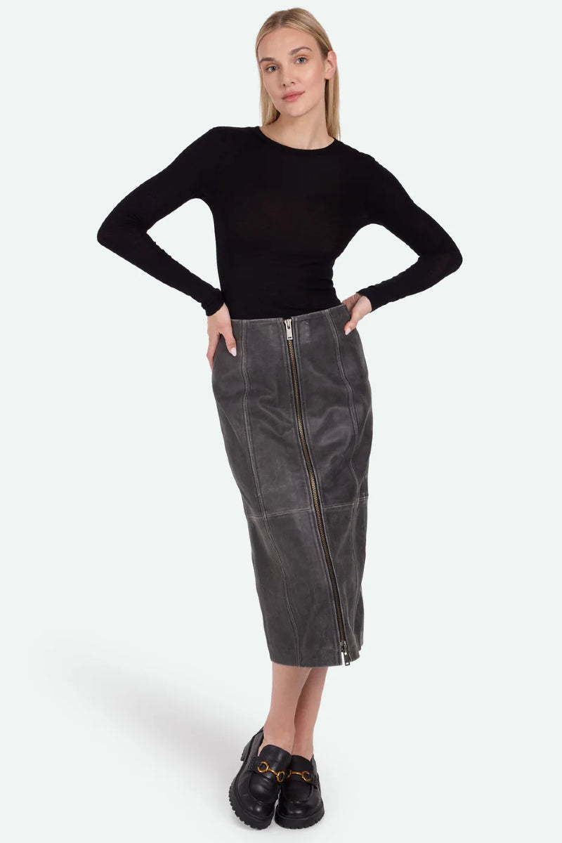 Minimum Unas skirt - dark grey