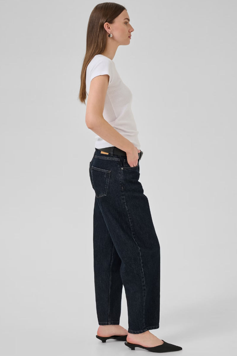 My Essential Wardrobe BalooMW 139 High Barrel - dark blue un-wash