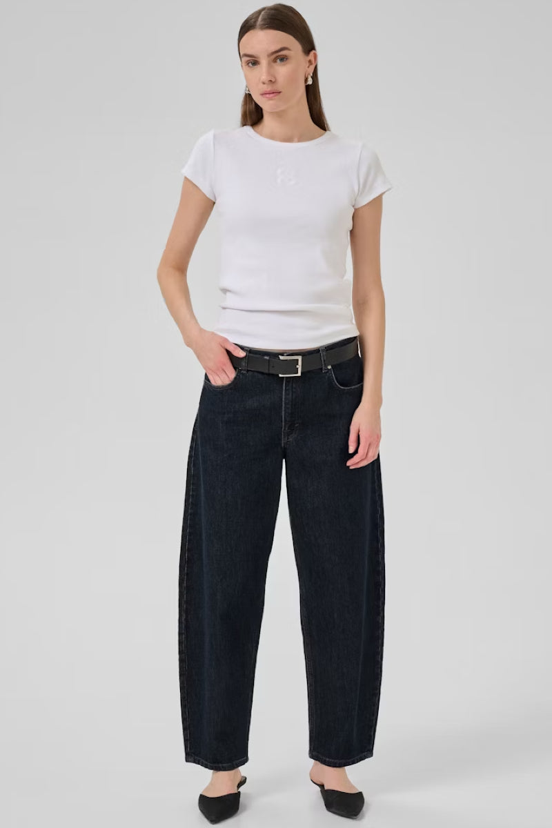 My Essential Wardrobe BalooMW 139 High Barrel - dark blue un-wash