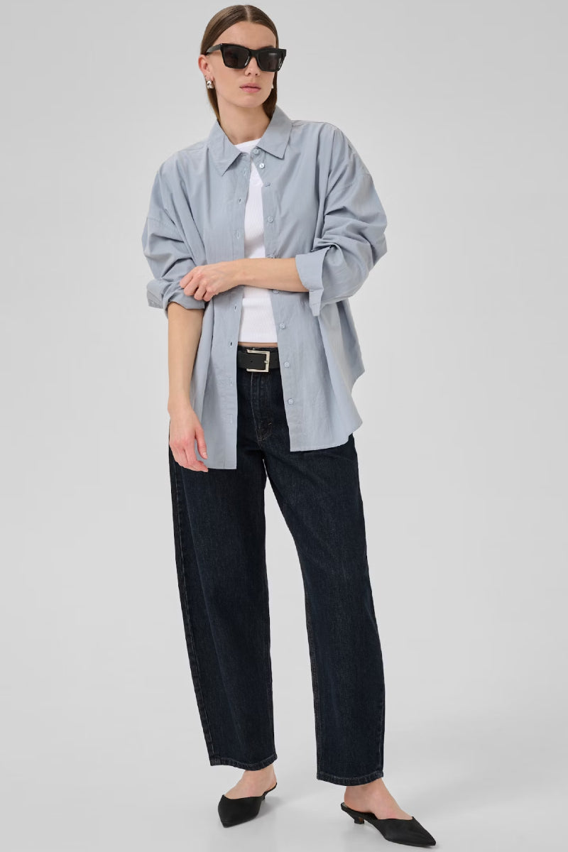 My Essential Wardrobe BalooMW 139 High Barrel - dark blue un-wash