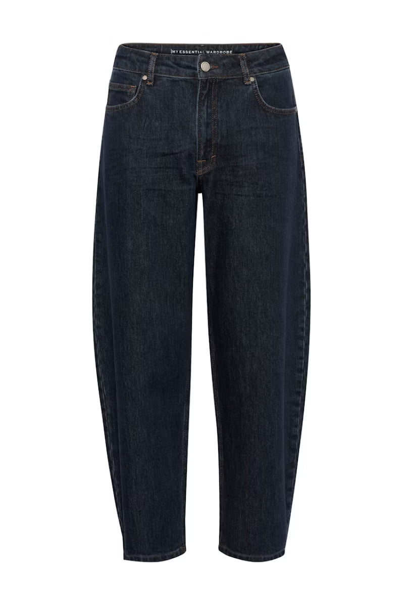My Essential Wardrobe BalooMW 139 High Barrel - dark blue un-wash