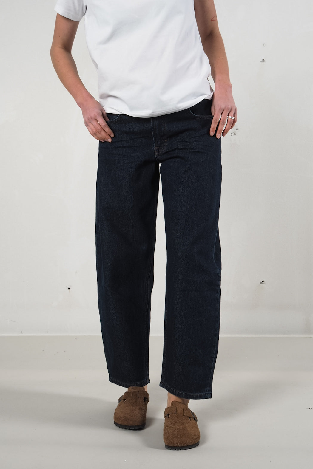 My Essential Wardrobe BalooMW 139 High Barrel - dark blue un-wash