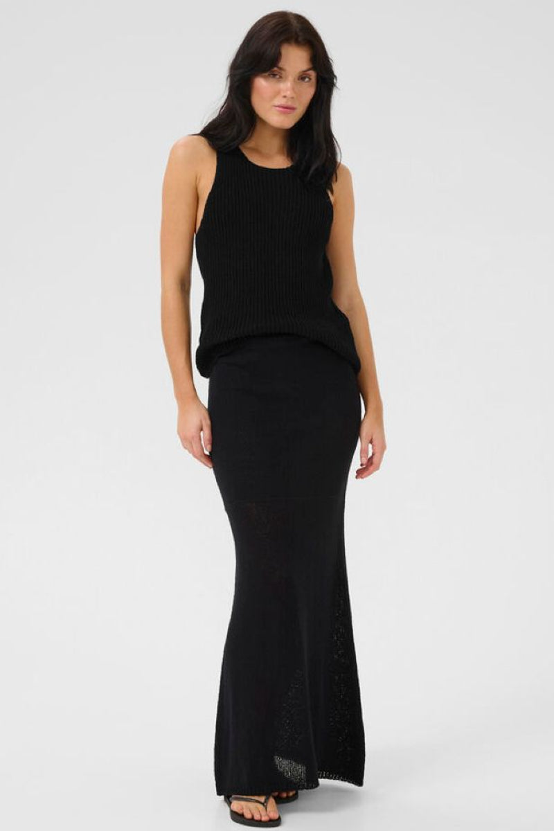 My Essential Wardrobe DivaMW Knit top - black