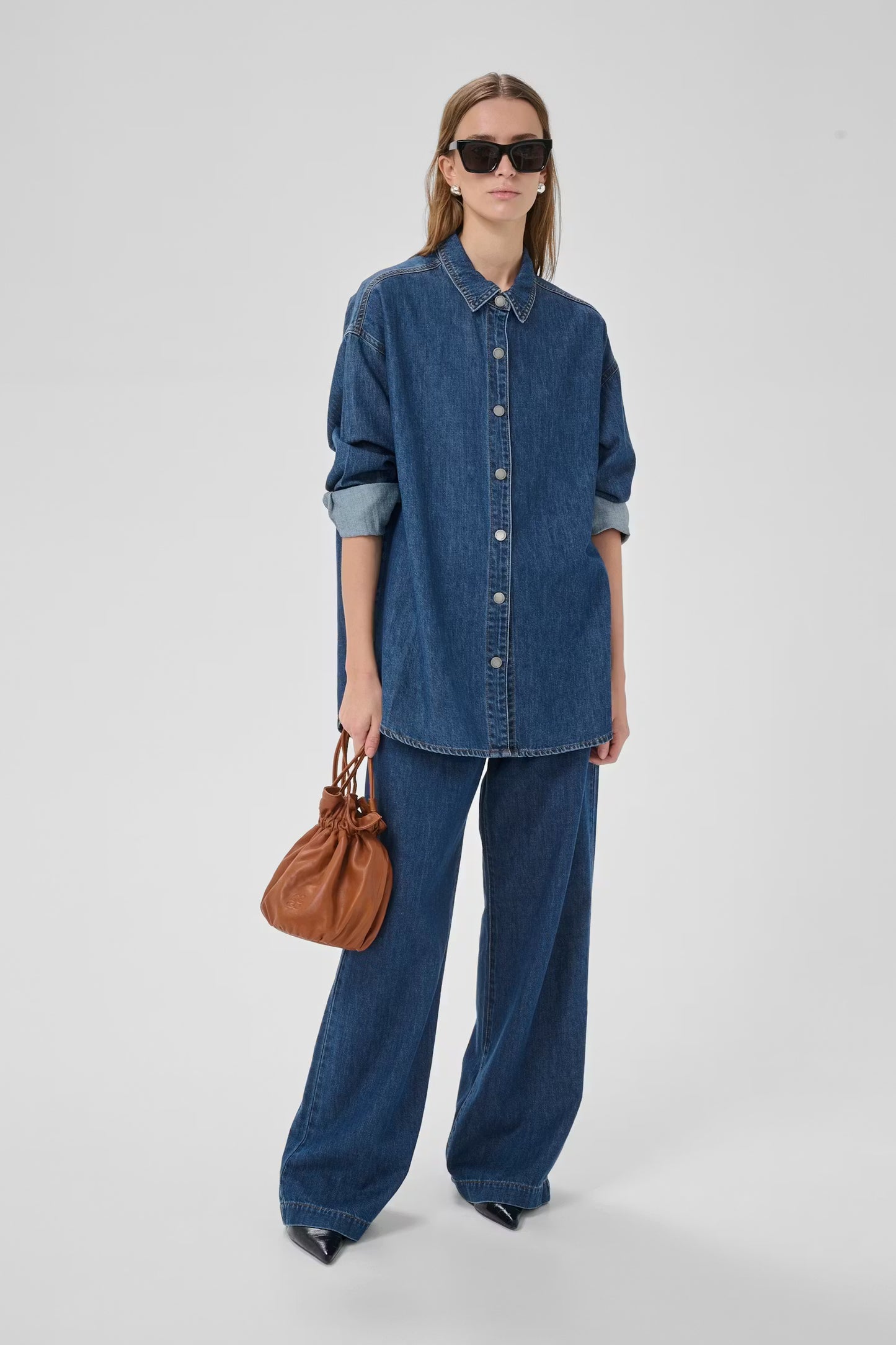 My Essential Wardrobe HilmaMW 171 Shirt - medium blue wash