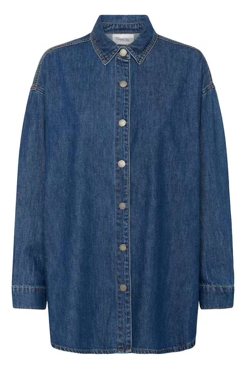 My Essential Wardrobe HilmaMW 171 Shirt - medium blue wash