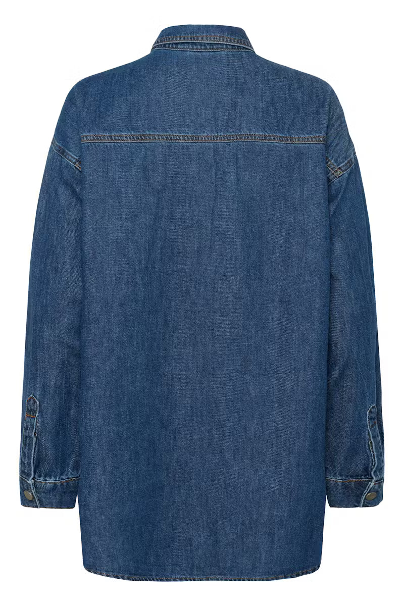My Essential Wardrobe HilmaMW 171 Shirt - medium blue wash