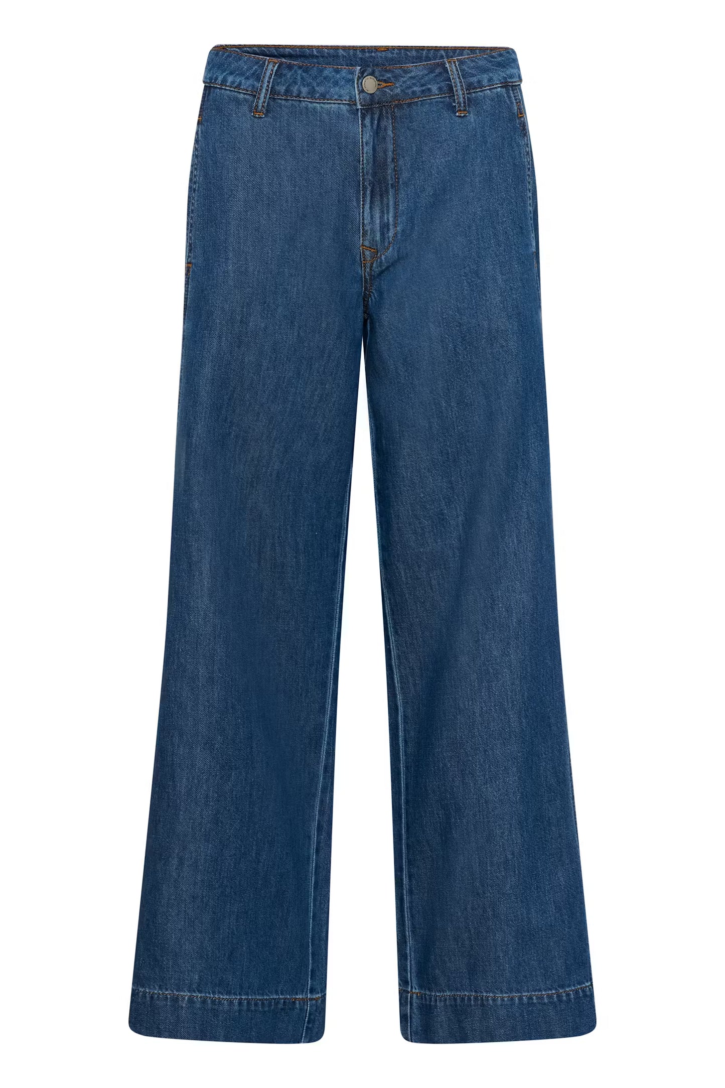 My Essential Wardrobe HilmaMW 171 X-Wide Pant - medium blue wash