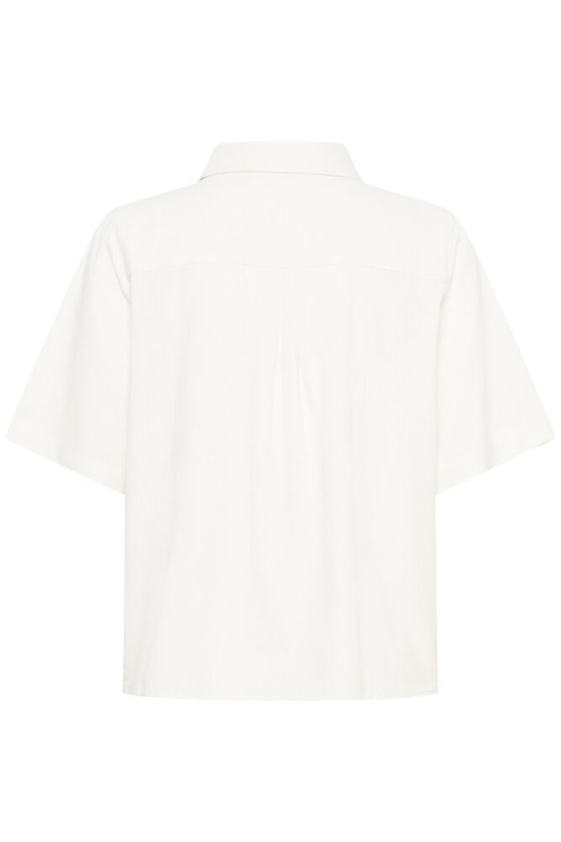 My Essential Wardrobe MWDias SS Boxy shirt - bright white