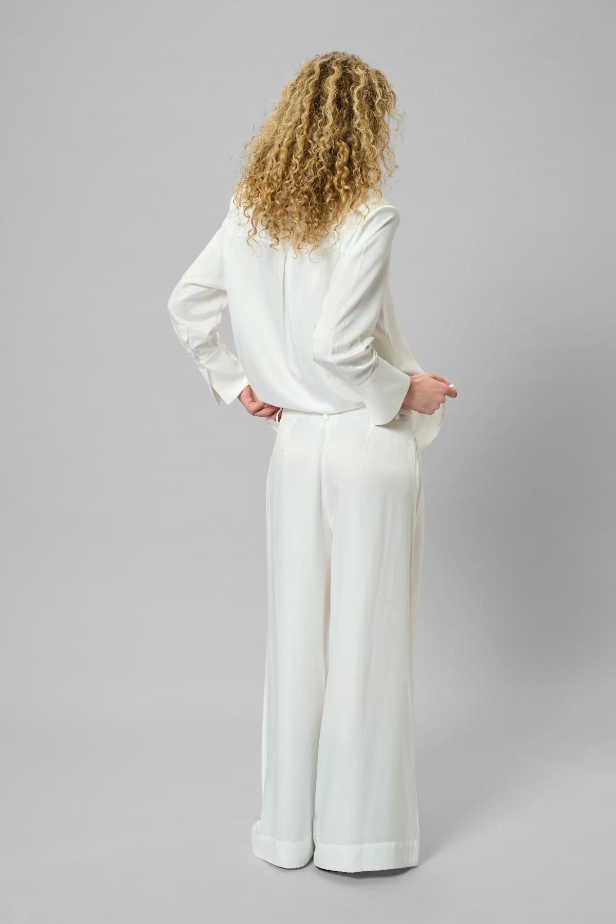 My Essential Wardrobe MWEstelle Wide pant - snow white