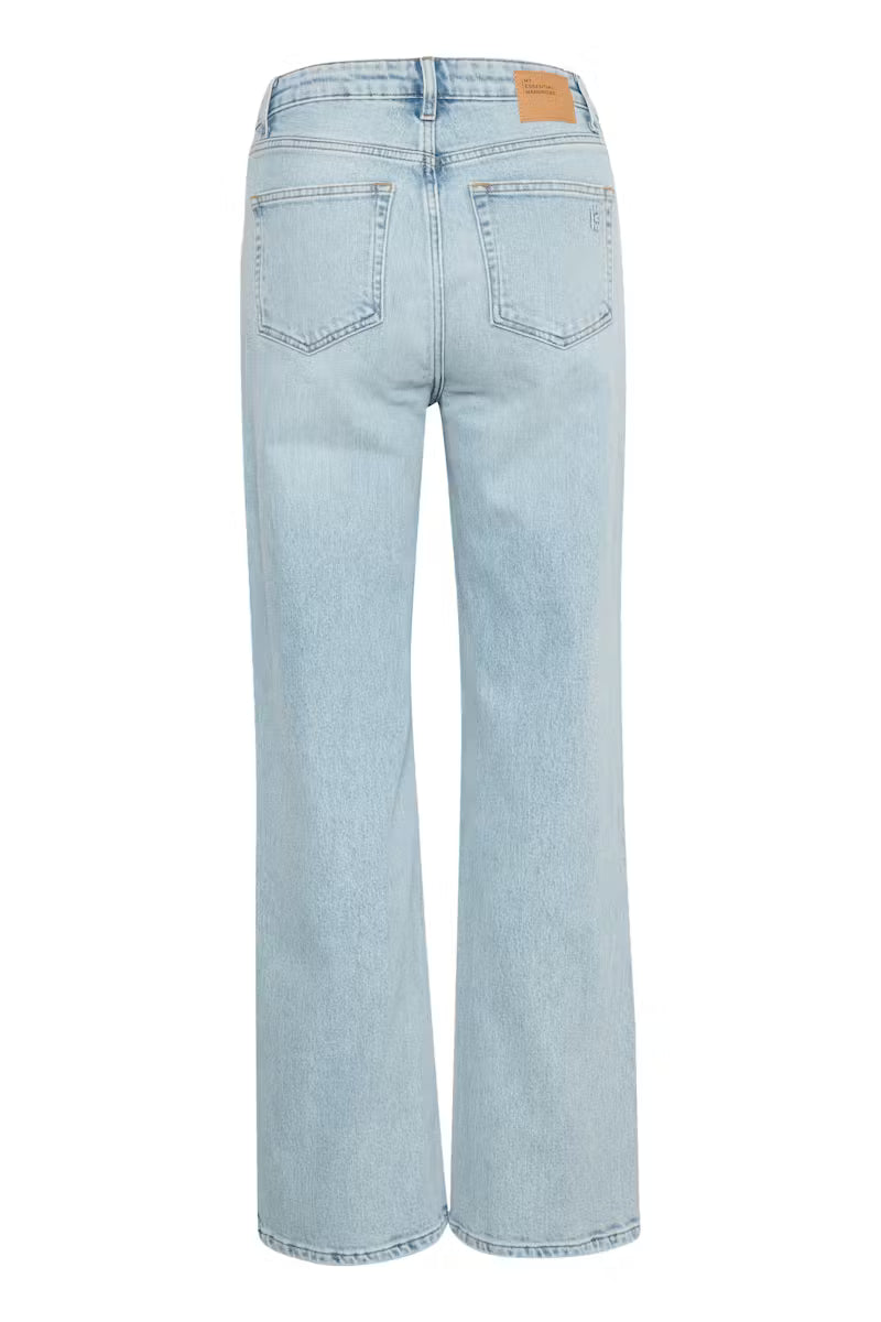 My Essential Wardrobe 35 The Louis 139 High Wide - light blue retro wash