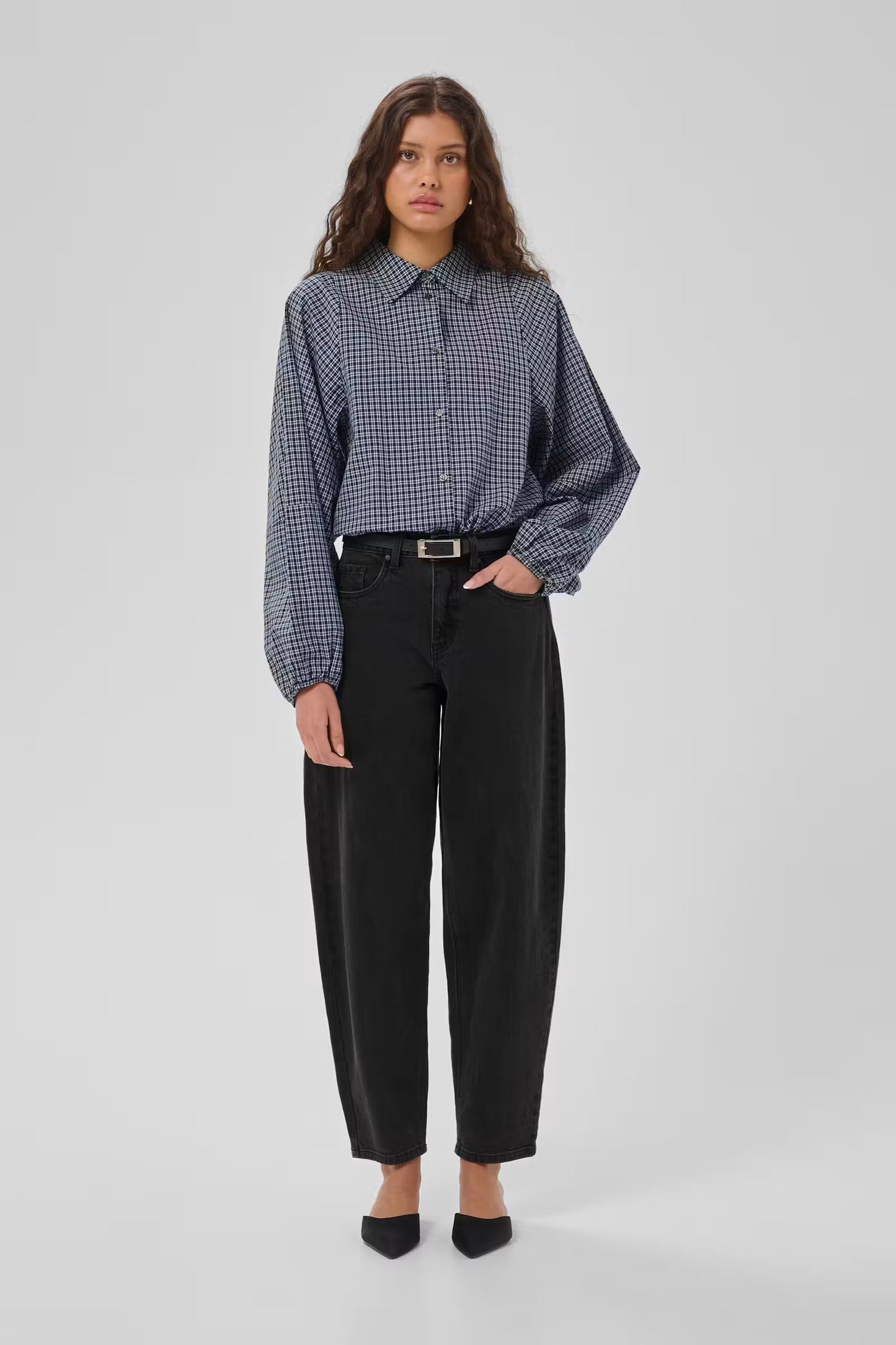 My Essential Wardrobe BalooMW 144 High Barrel - dark grey wash