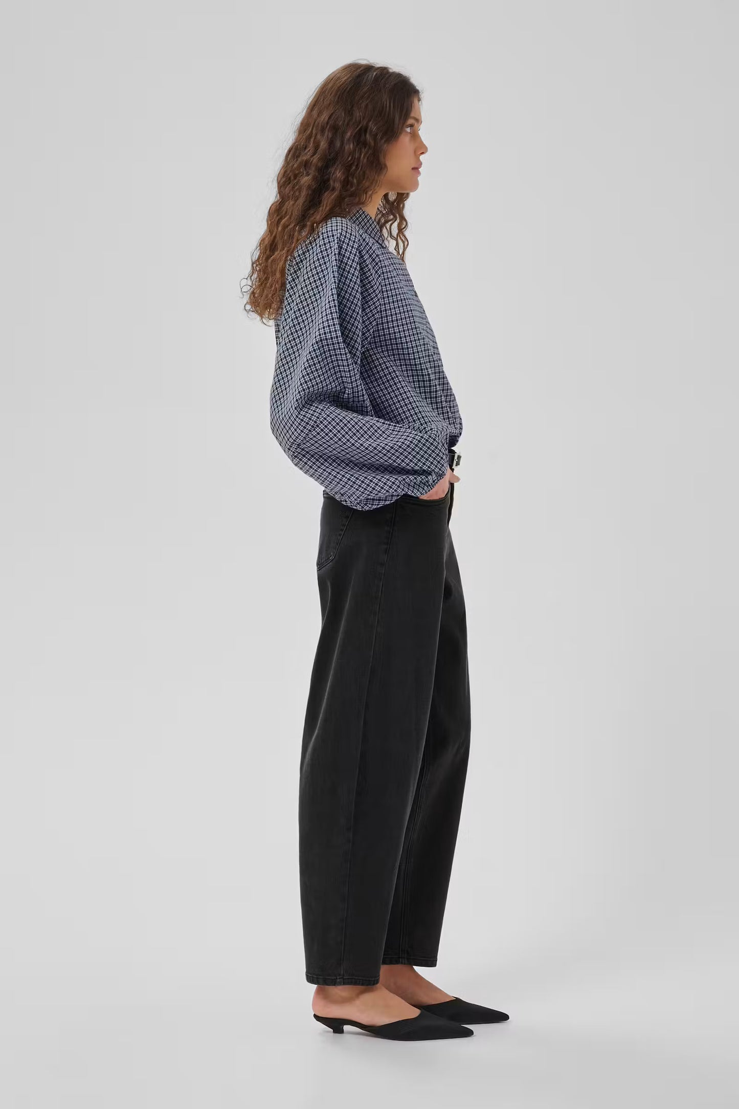 My Essential Wardrobe BalooMW 144 High Barrel - dark grey wash