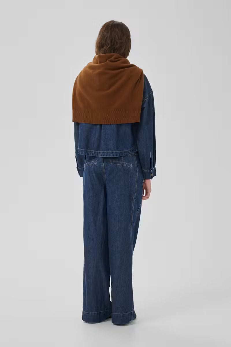 My Essential Wardrobe Denim Shirt MWSolia 171 - dark blue wash
