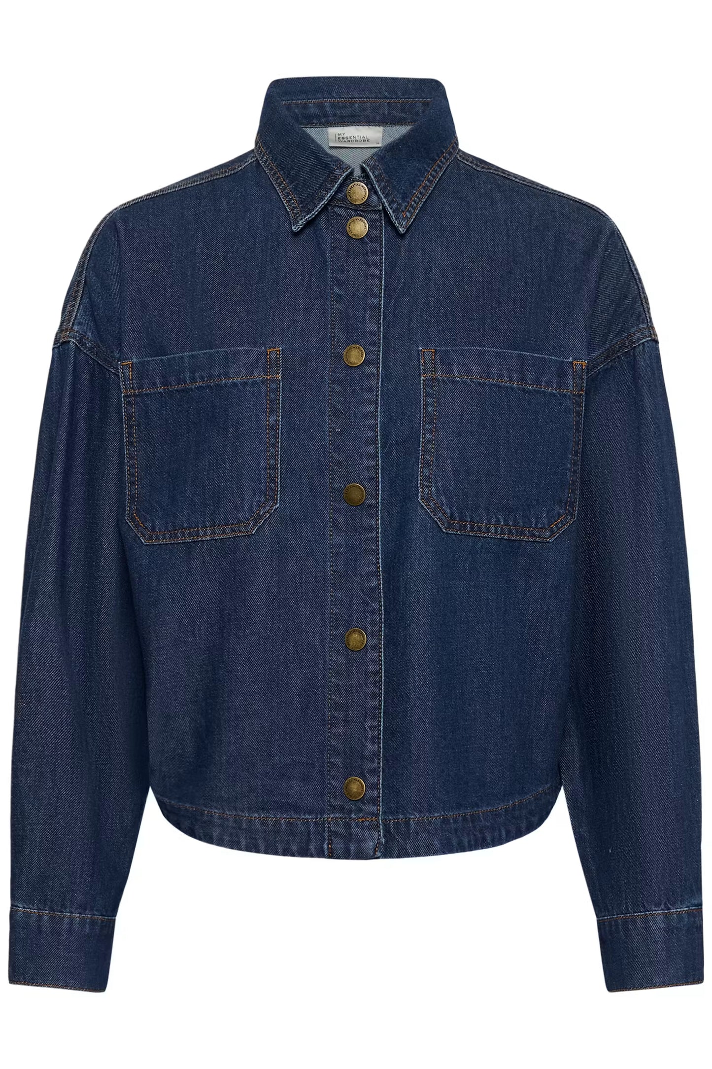 My Essential Wardrobe Denim Shirt MWSolia 171 - dark blue wash