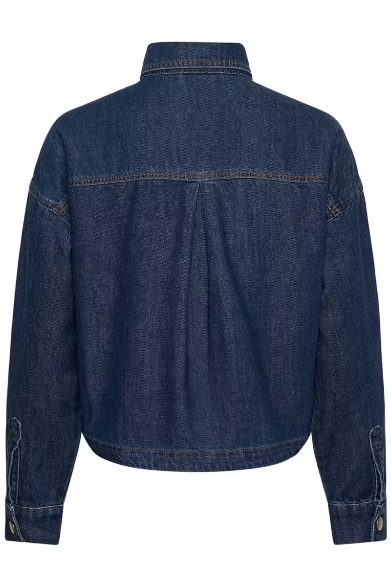 My Essential Wardrobe Denim Shirt MWSolia 171 - dark blue wash