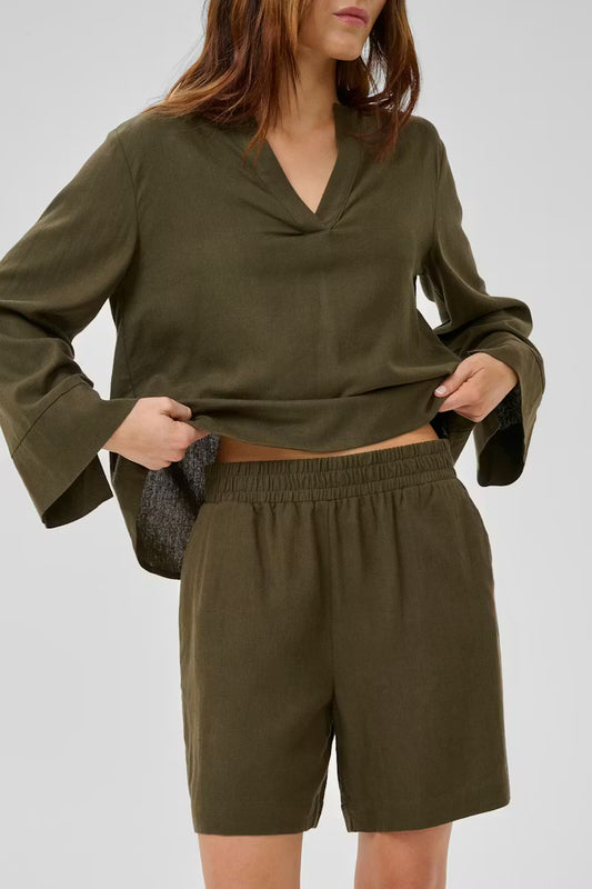 My Essential Wardrobe DiasMW Shorts - forest night