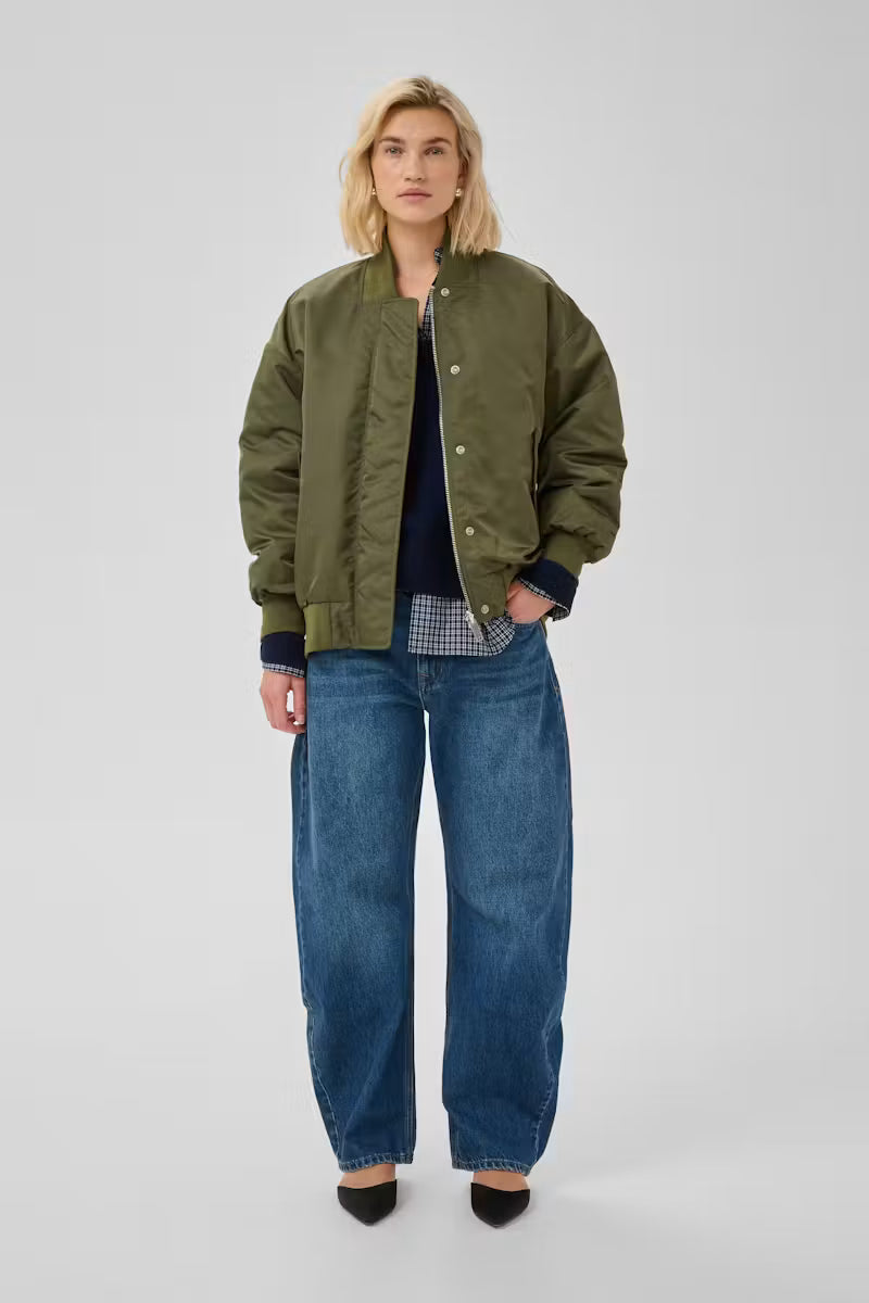 My Essential Wardrobe HelgaMW Bomber jacket - green