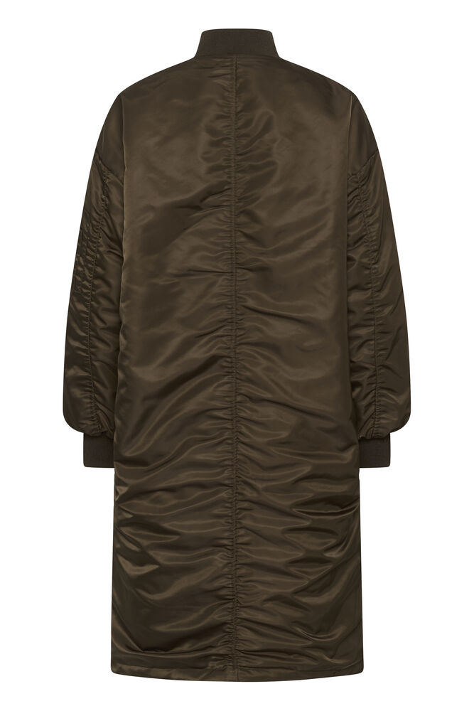 My Essential Wardrobe HelgaMW reversable long jacket - brown
